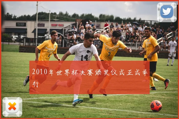 2010年世界杯决赛颁奖仪式正式举行